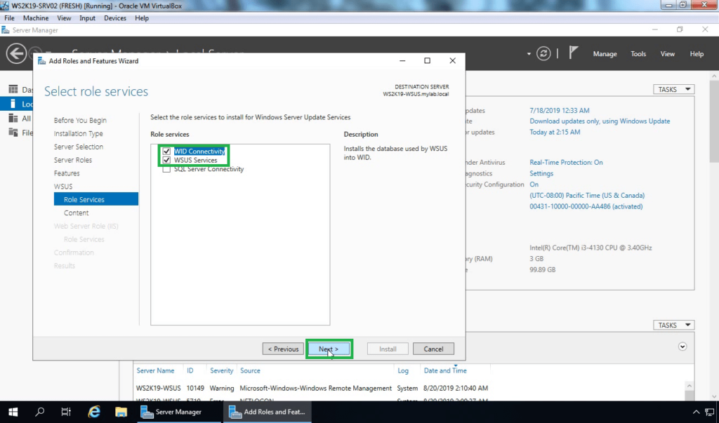 10_select_wsus_role_service
