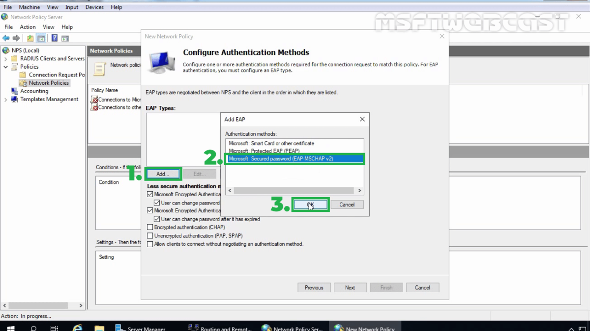 Configure NPS for VPN in Windows Server 2019 Part-3