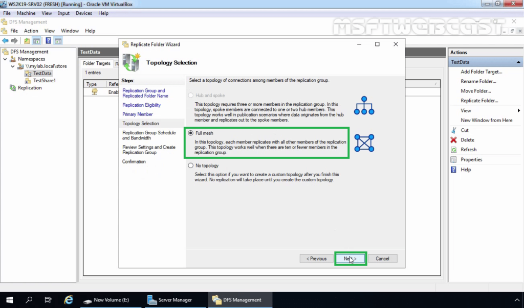 21 Choose replication topology
