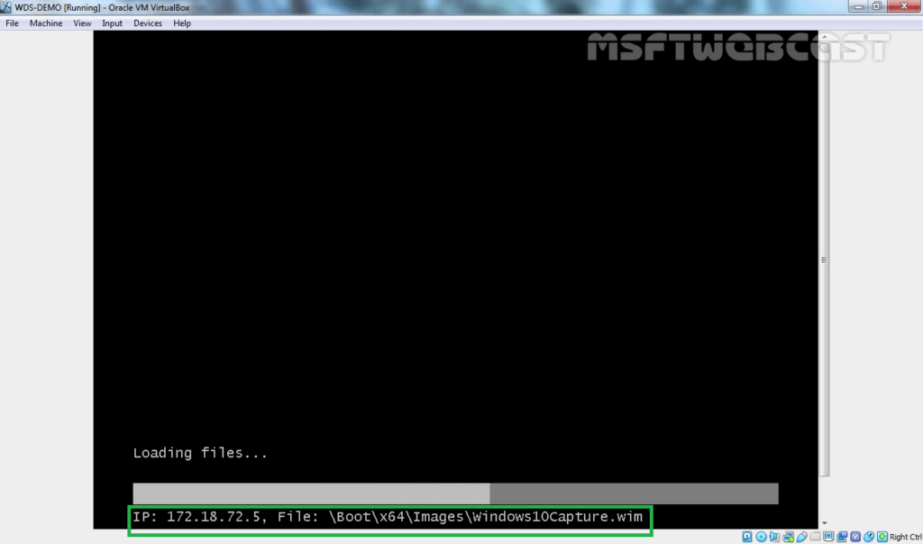 16. wait for the next screen