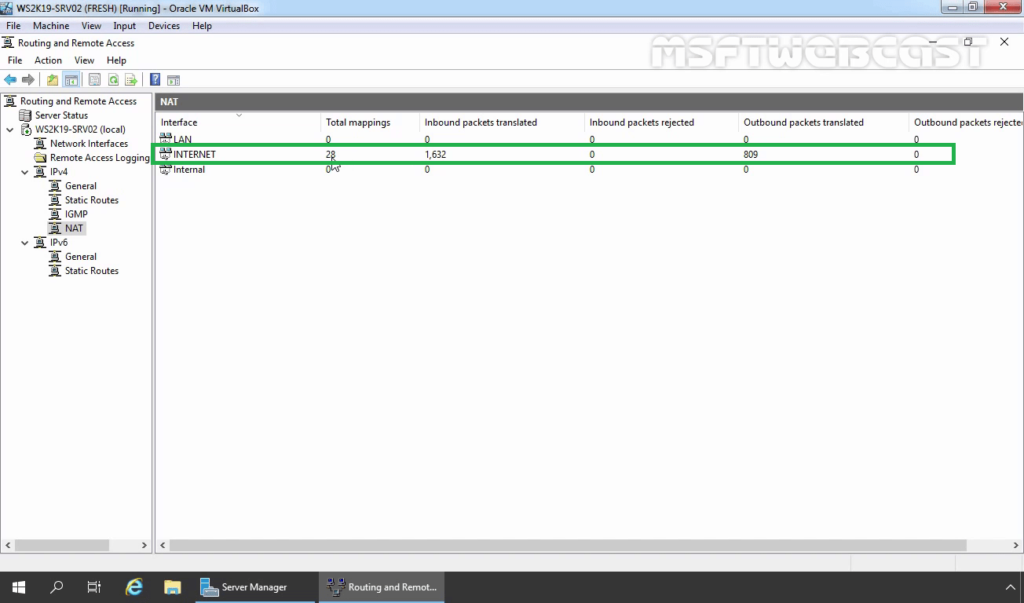 18. verify nat mappings for ports