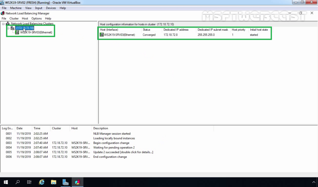23. Verify NLB node Status