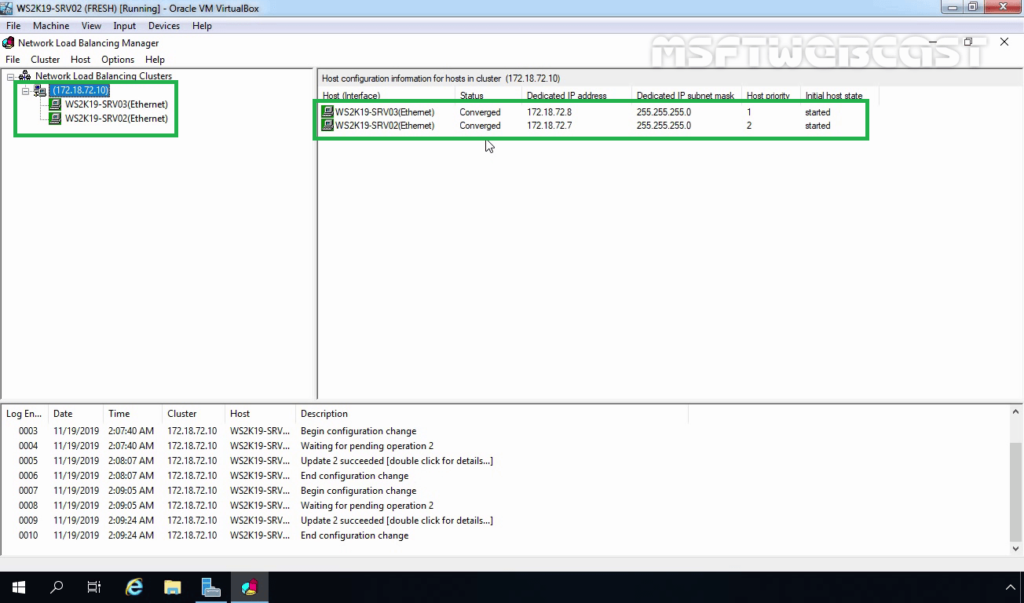 28. Verify NLB node Status