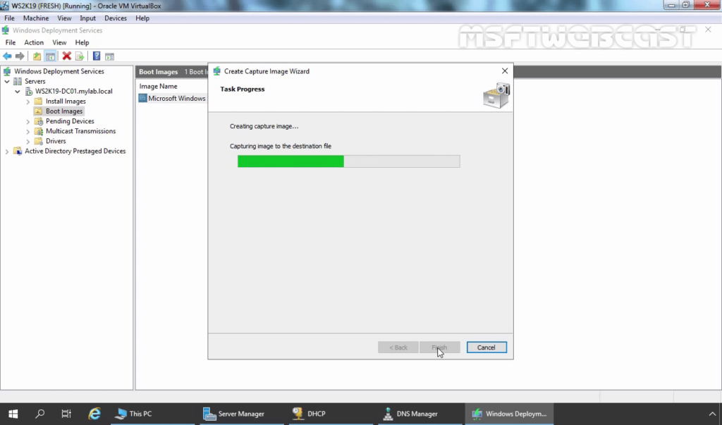 4. Verify the progress