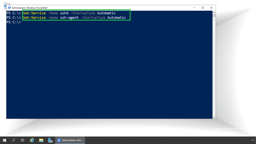 5. change the startup mode to automatic