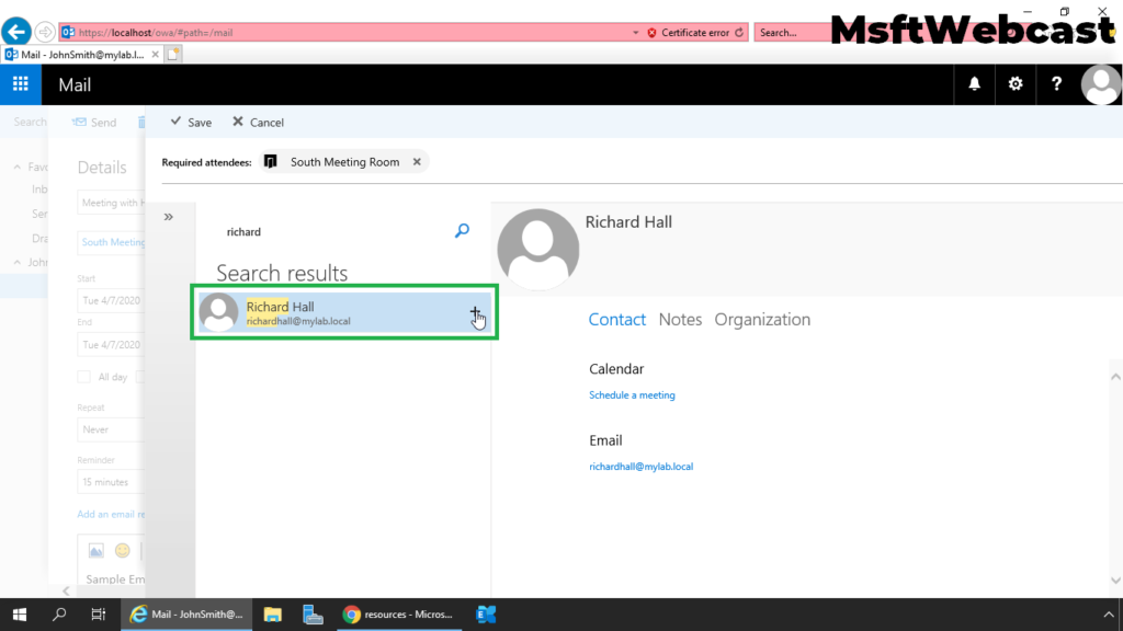 12. add attendees