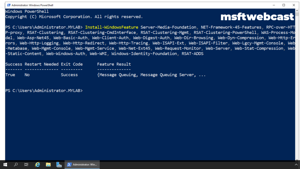 15. close powershell
