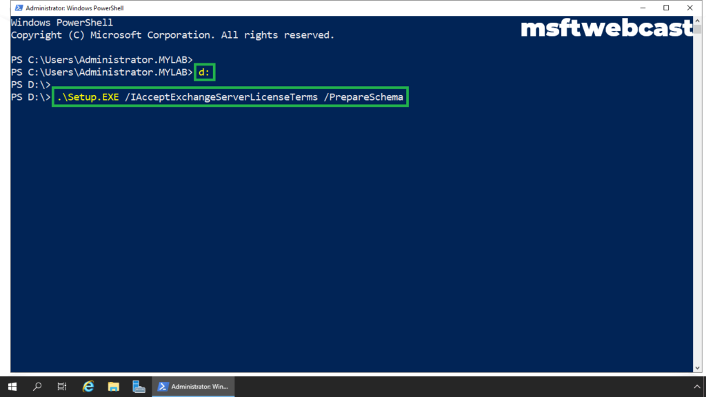 2. prepare ad forest schema