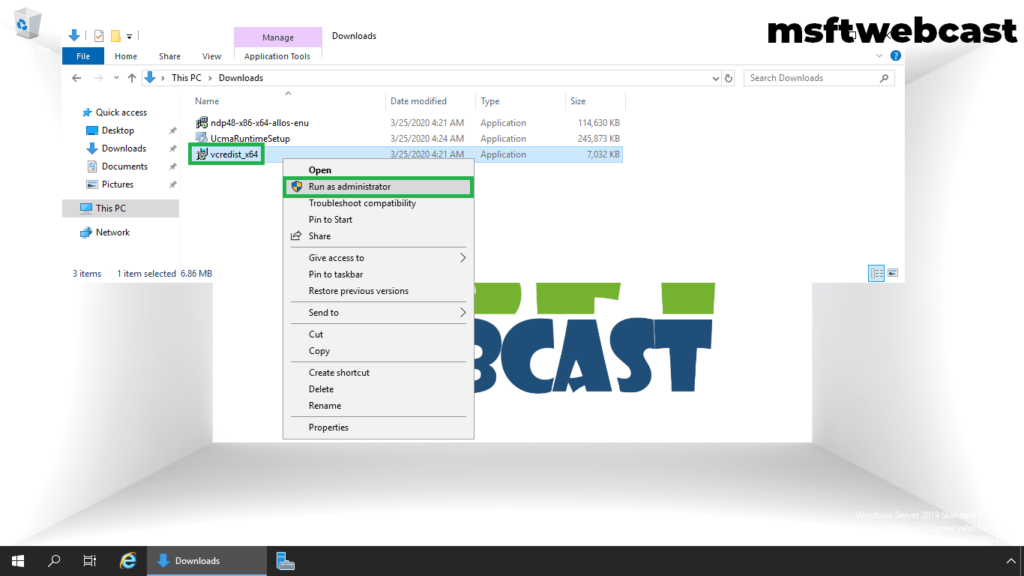 5. install vc++ 2013