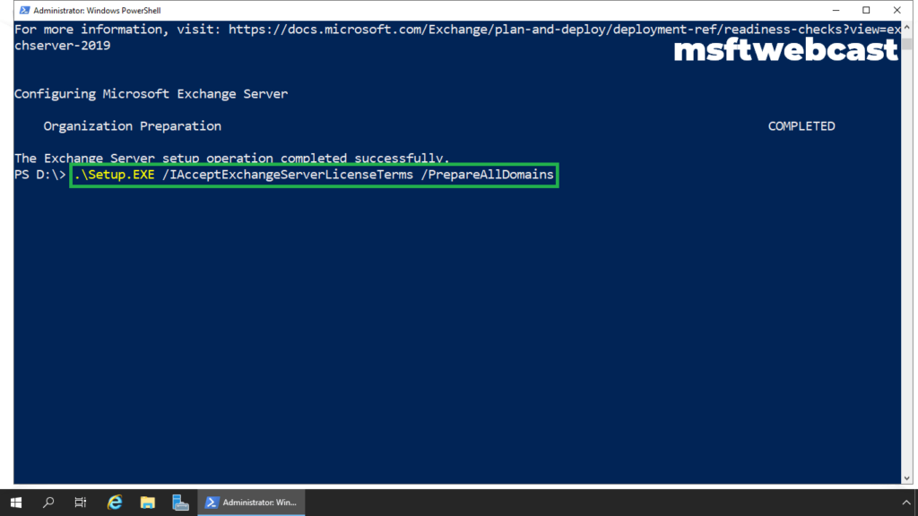 6. prepare domain