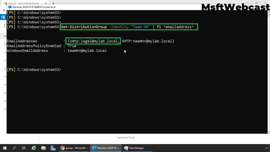6. verify the alias email address