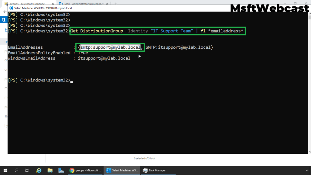 8. verify the alias email address