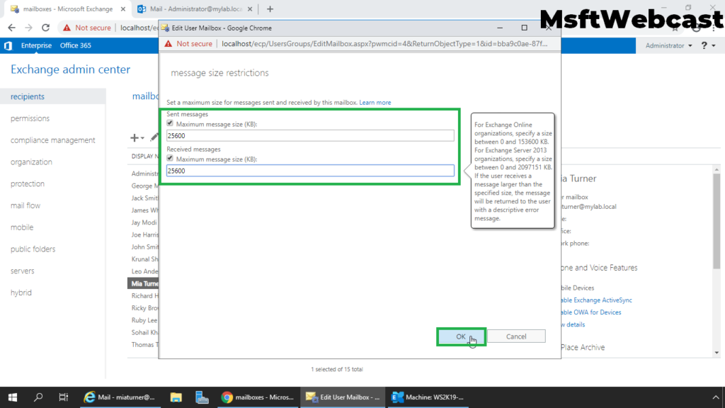 6. specify message size limit