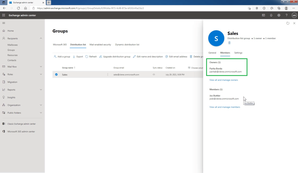19_Create_and_manage_distribution_list_groups_in_Exchange_Online