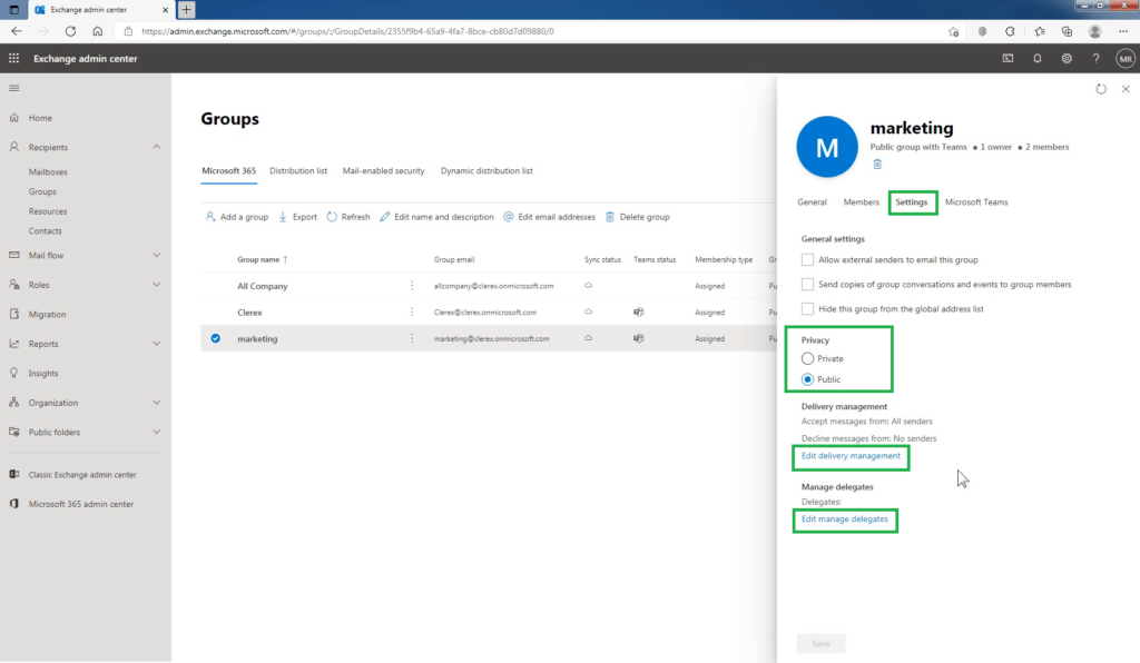 22_edit_general_settings_of_microsoft_365_group_in_exchange_online