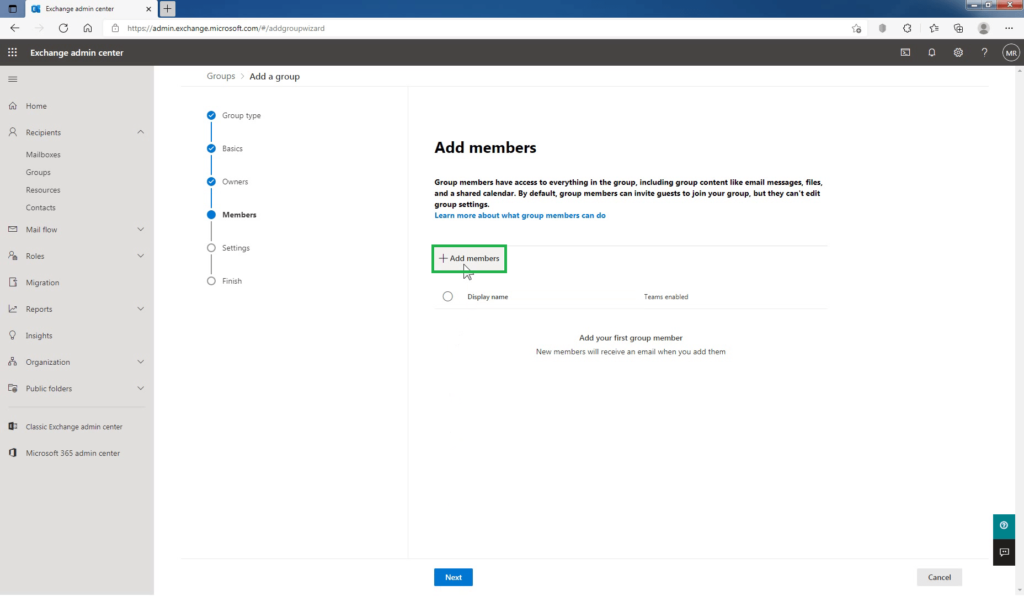 9_add_members_to_microsoft_365_group_in_exchange_online